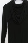 Marc le bihan hooded T -shirt 2880 black